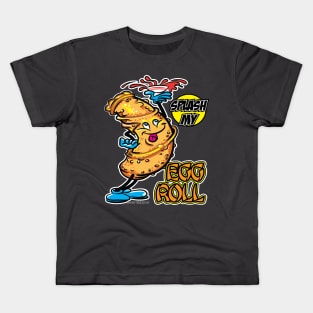 Splash My Egg Roll Kids T-Shirt